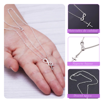 Aurora | Abrazo Infinito | Collar de Plata