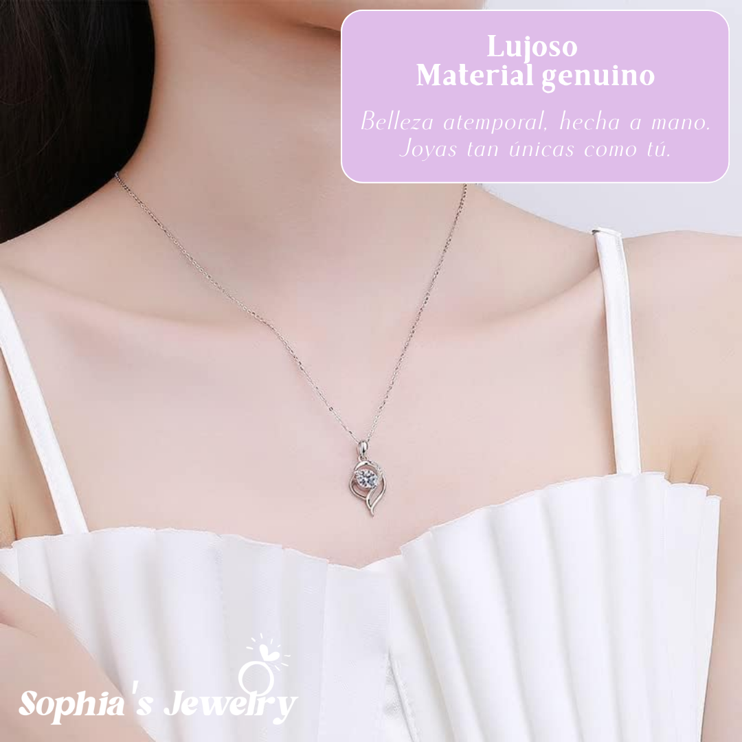 Ariana | Puro resplandor | Collar de plata