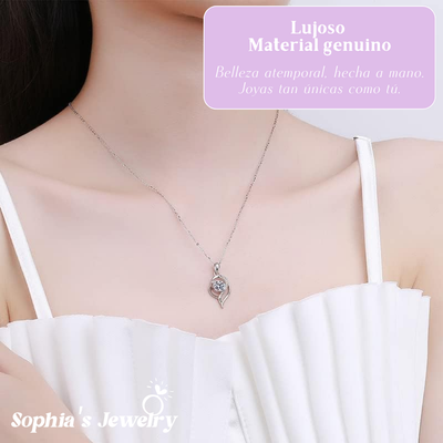 Ariana | Puro resplandor | Collar de plata