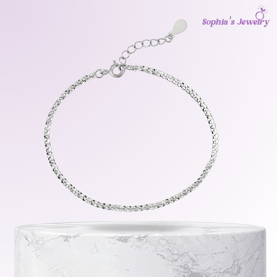 Aliana | Estrella Fénix Brillante | Pulsera de Plata