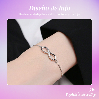 Anastasia | Eterna Infinito | Pulsera de plata
