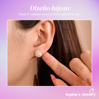 Aurelia | Perla sutil | Pendientes de plata