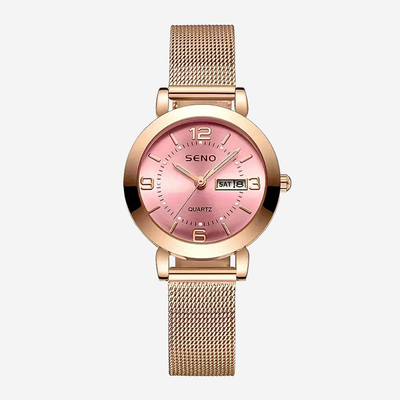 Valeria | Reloj para mujer con correa de malla atemporal