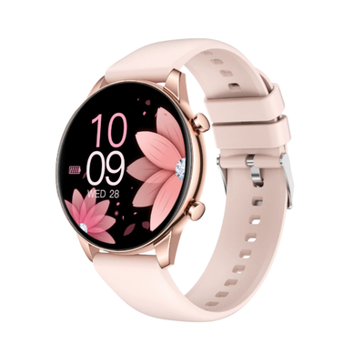 Aria | Reloj Inteligente de 1.39" con Pantalla Táctil Completa, Llamadas y Seguimiento de Actividad Física