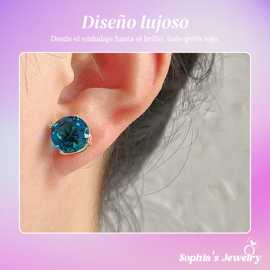 Aurora | Prisma Resplandor | Pendientes de Plata