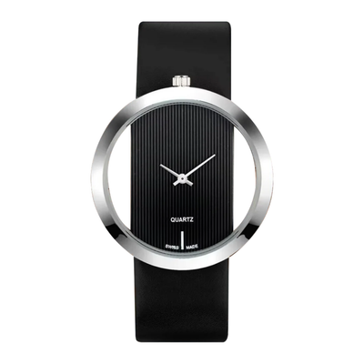 Amelia | Reloj de pulsera de cuarzo con esfera transparente