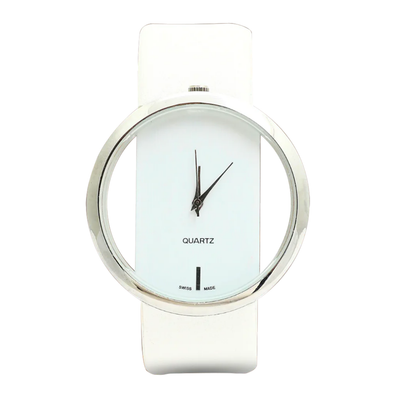 Amelia | Reloj de pulsera de cuarzo con esfera transparente