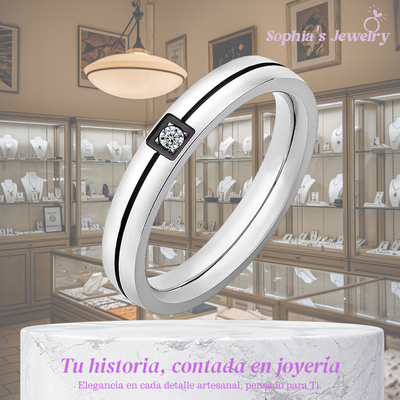 Isla | Brillo eterno | Anillo de plata