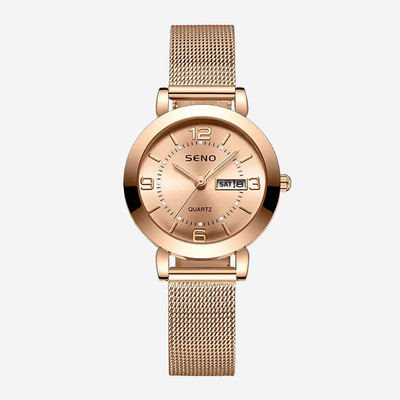 Valeria | Reloj para mujer con correa de malla atemporal