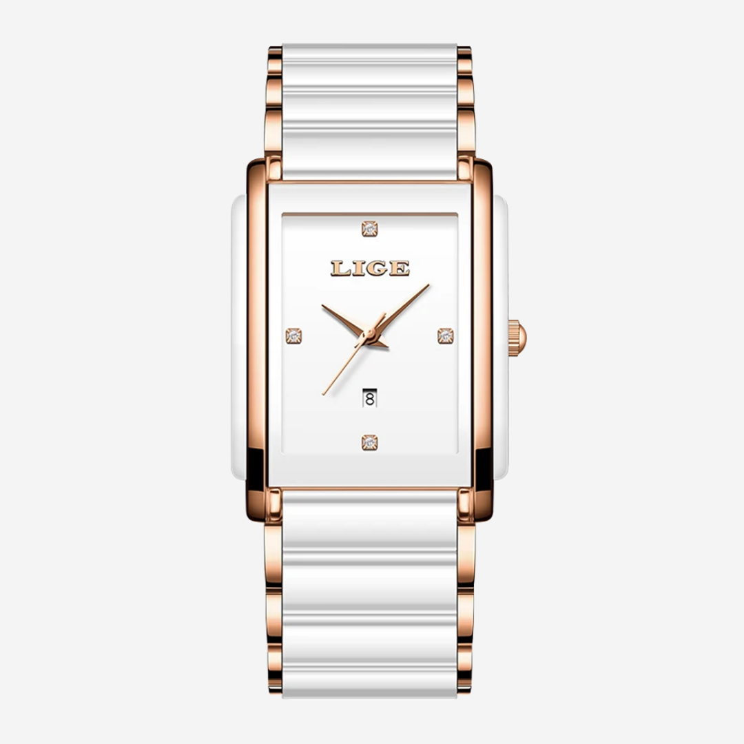 Elodie | Reloj minimalista cuadrado para mujer