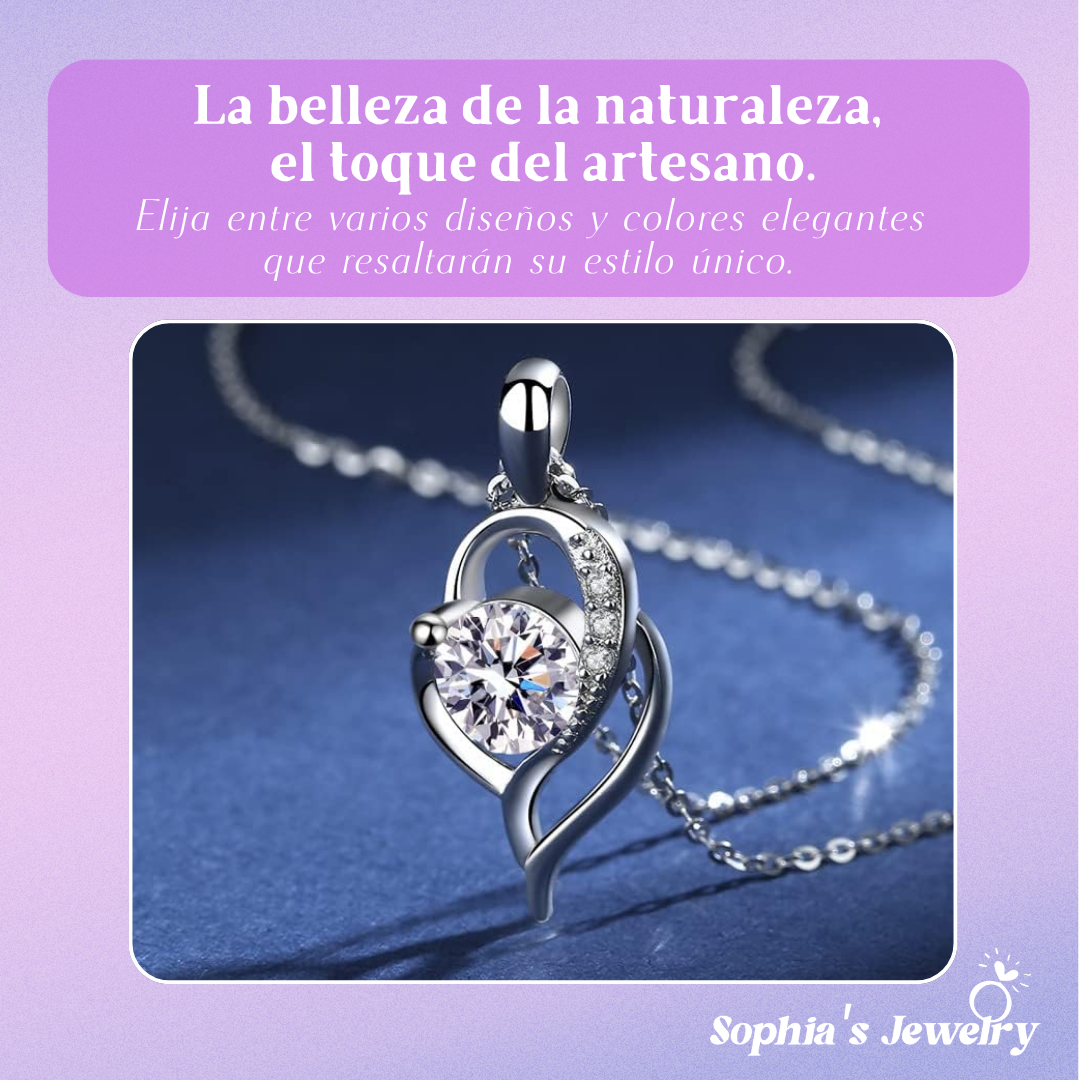 Ariana | Puro resplandor | Collar de plata