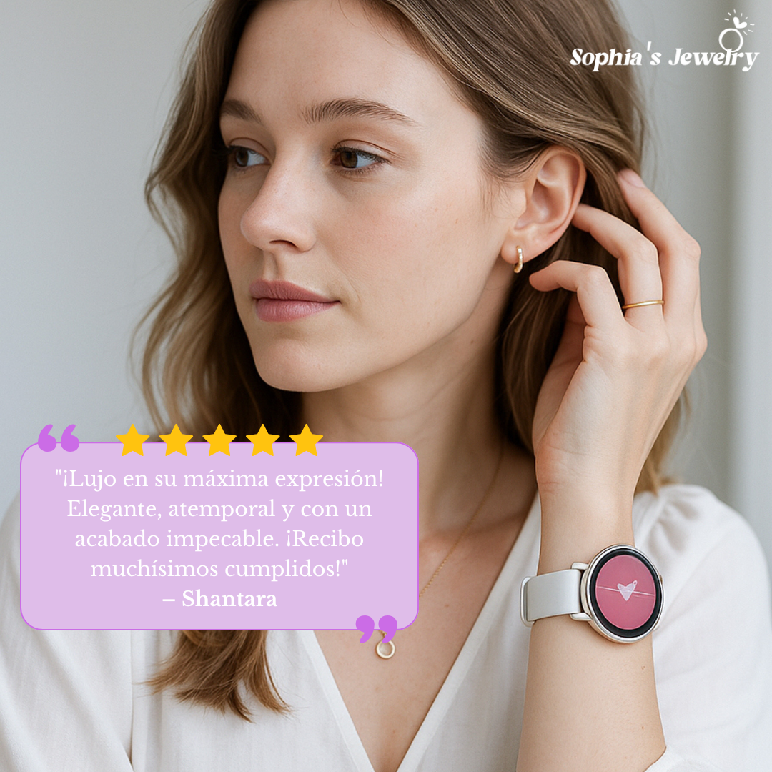 Elodie | Reloj minimalista cuadrado para mujer
