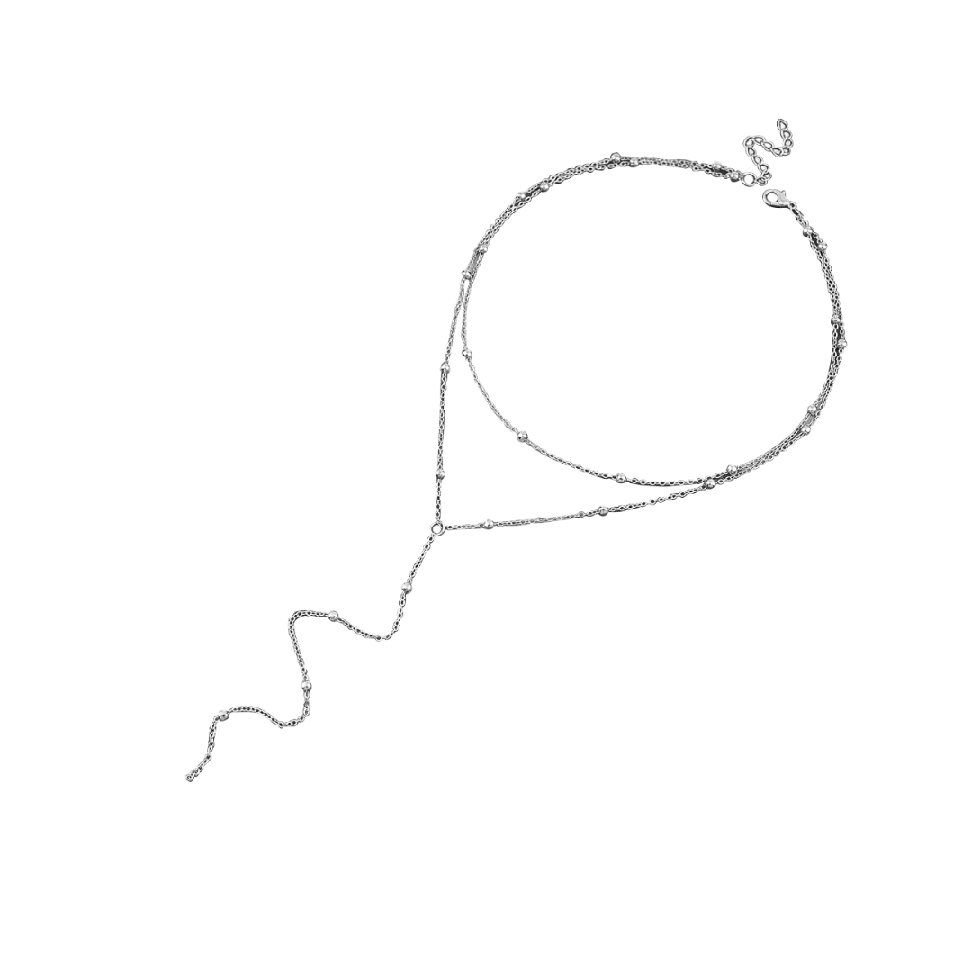 Alina | Resplandor bohemio | Collar de plata