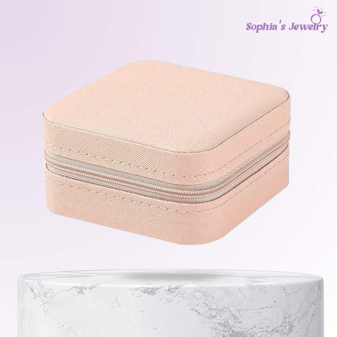Seraphina | Elegancia aterciopelada | Joyero de viaje