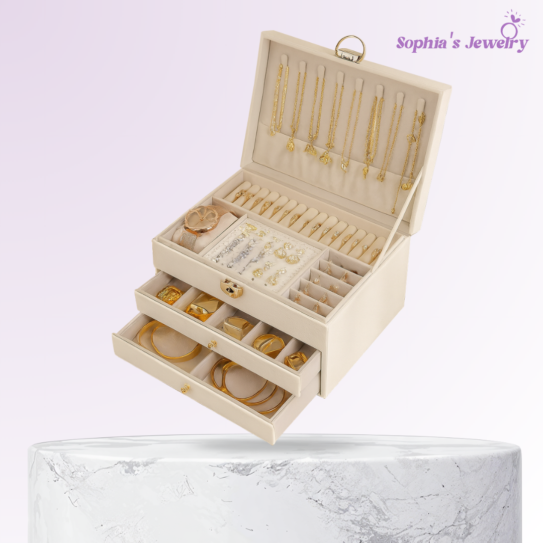 Luxe Harmony | Joyero de 3 capas