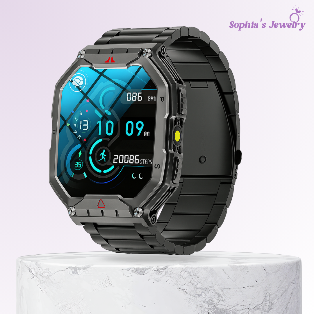 Orvella | Smartwatch ultrabrillante con linterna