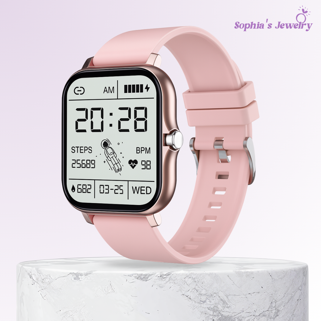 Lyra | Reloj Inteligente Moderno con Pantalla Táctil Completa y Bluetooth