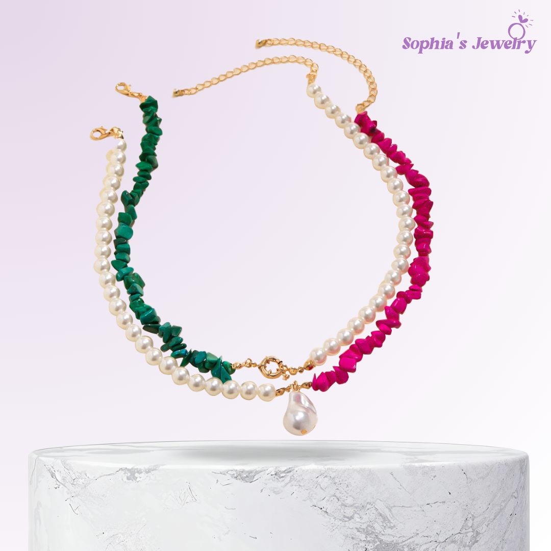 Serena | Barroco radiante | Collar de plata