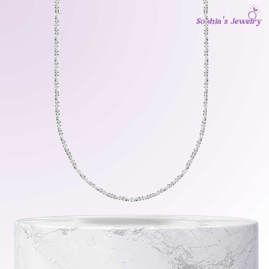 Evelina | Perla Radiante | Collar de Plata