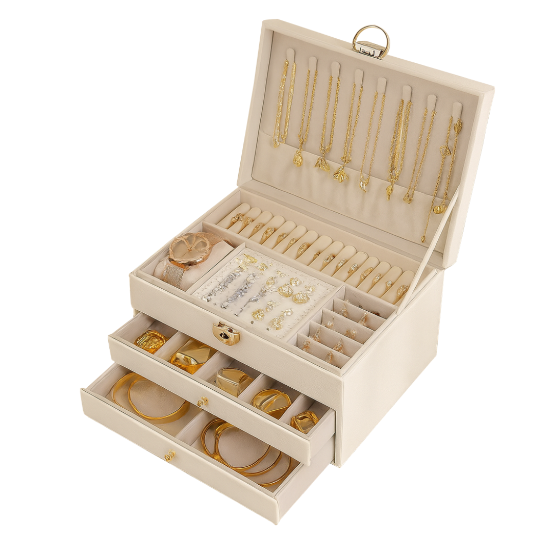 Luxe Harmony | Joyero de 3 capas