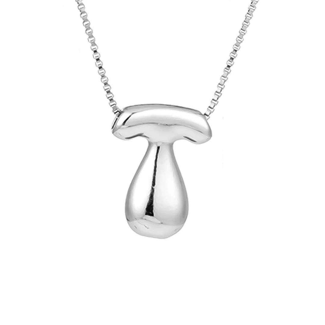 Seraphina | Letras burbujeantes | Collar de plata