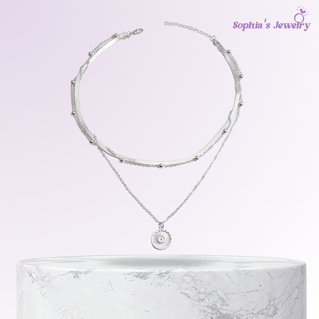 Iris | Brillo Lustroso | Collar de Plata