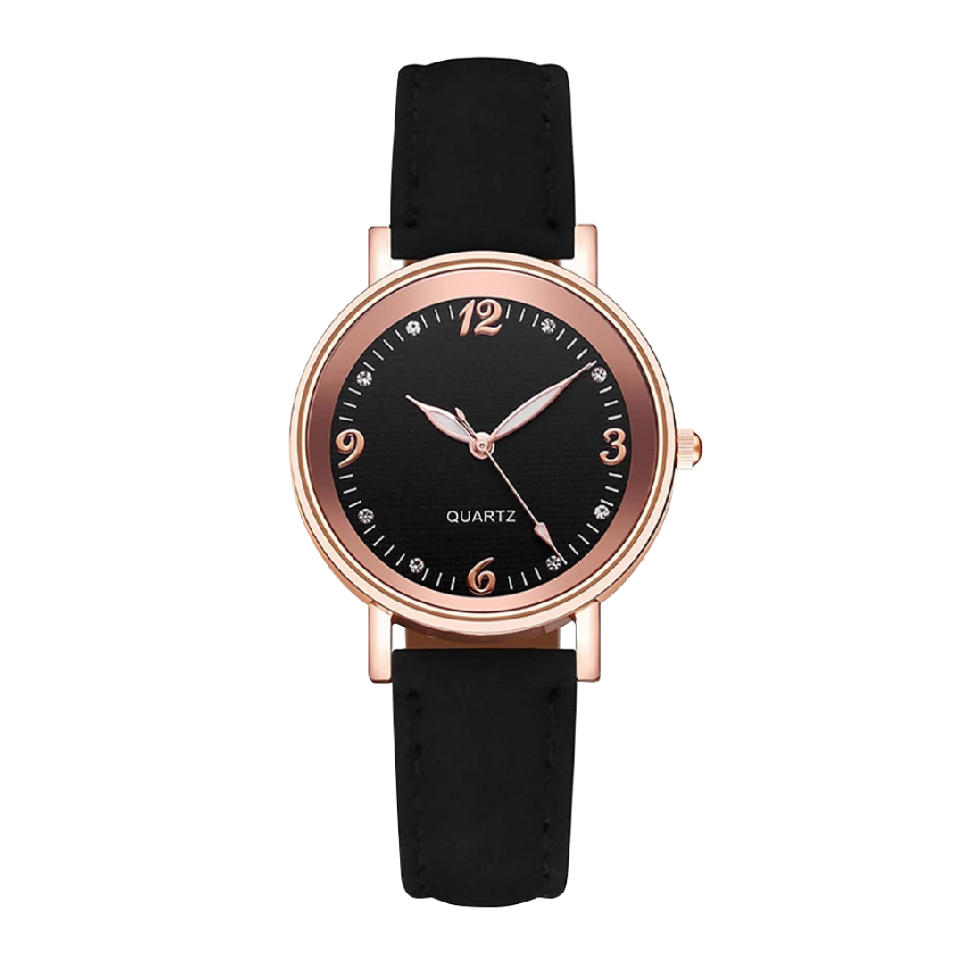 Elizabeth | Reloj clásico para mujer con correa de cuero