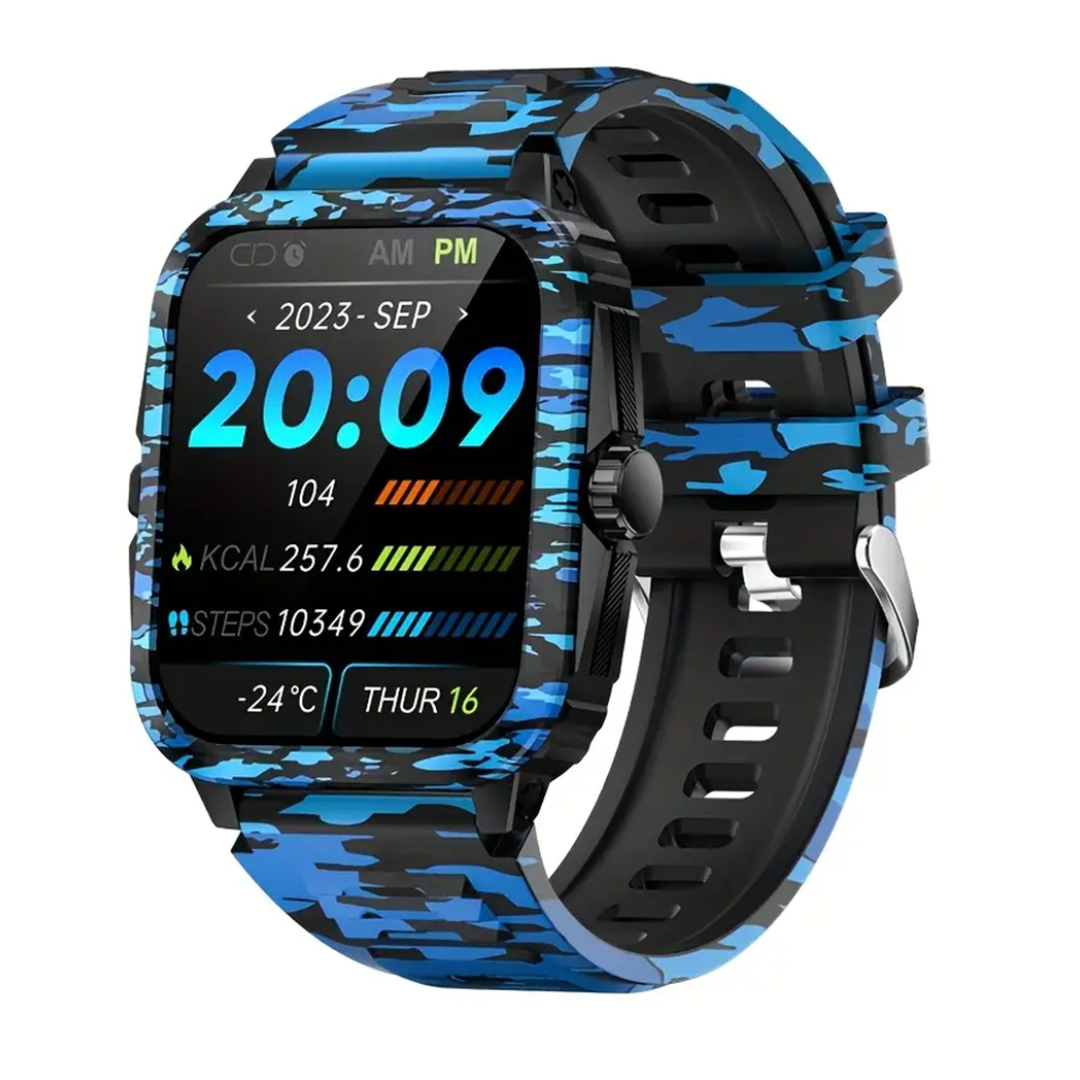 Zyra | Reloj inteligente resistente al agua con asistente de voz y control de llamadas