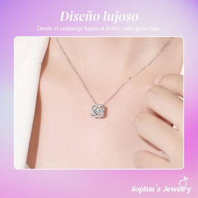 Daphne | Floral eterno | Collar de plata