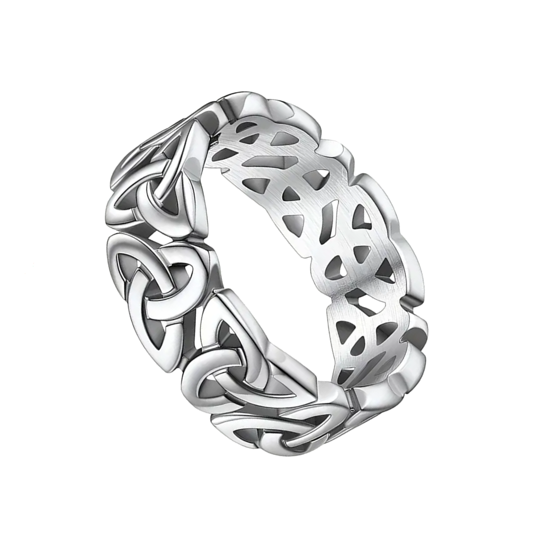 Daliah | Nudo de la Trinidad | Anillo de plata