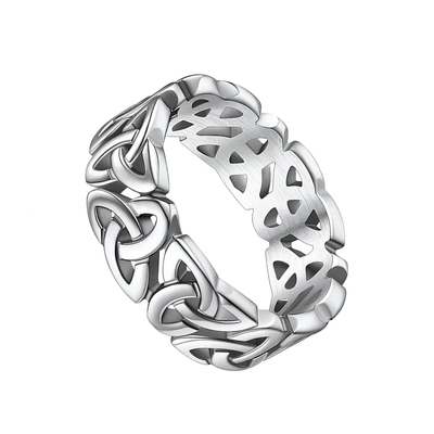 Daliah | Nudo de la Trinidad | Anillo de plata