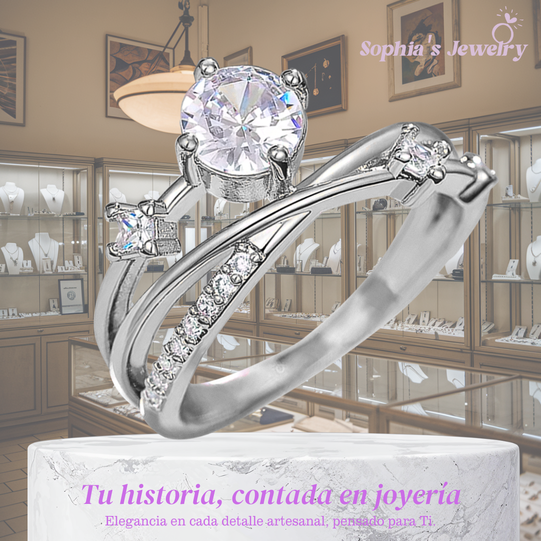 Celeste | Elegancia Estelar | Anillo de Plata