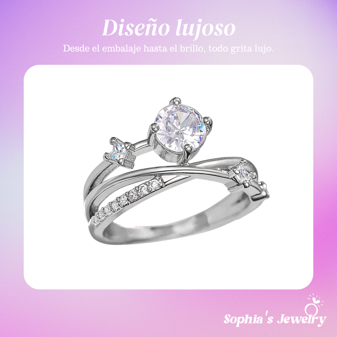 Celeste | Elegancia Estelar | Anillo de Plata