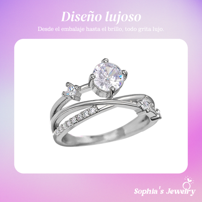 Celeste | Elegancia Estelar | Anillo de Plata
