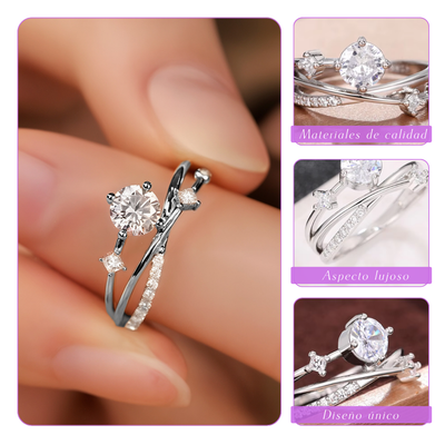 Celeste | Elegancia Estelar | Anillo de Plata