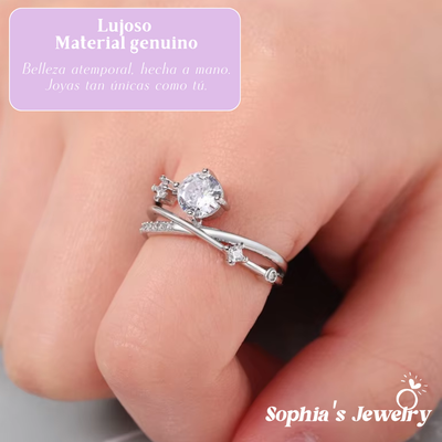 Celeste | Elegancia Estelar | Anillo de Plata